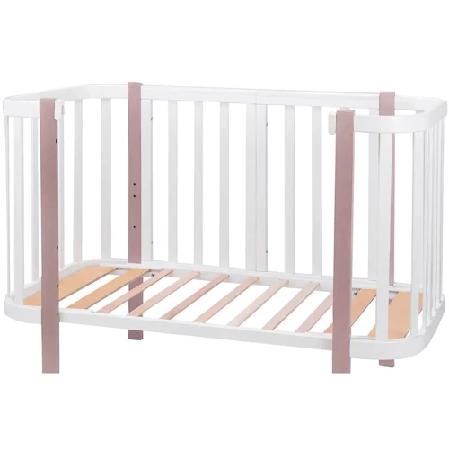 Дитяче ліжечко Babyroom Місяць 120x60 см білий - капучино (625553)