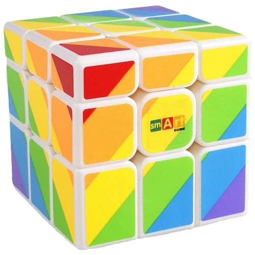 Smart Cube Rainbow white Радужный кубик