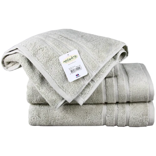 Полотенце Maisonette Micro Touch махровое бежевый 50х100 см (14123) фото 4