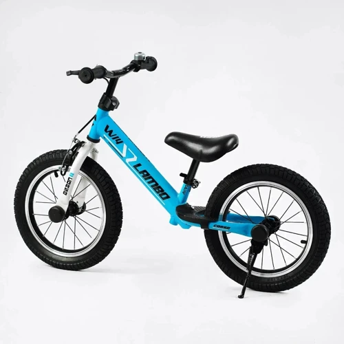 Беговел Corso Lambo 14’’ голубой (LB-14802): Диаметр колес, дюймов 14