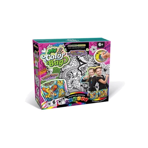 Комплект креативного творчості My Color Bag сумка-розмальовка міні (6833DT): Виробник Danko toys