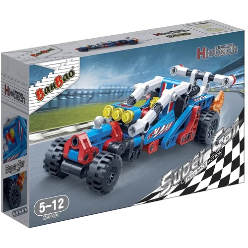 Конструктор BanBao Супер автомобиль Скорость 138 элементов (6968): undefined undefined