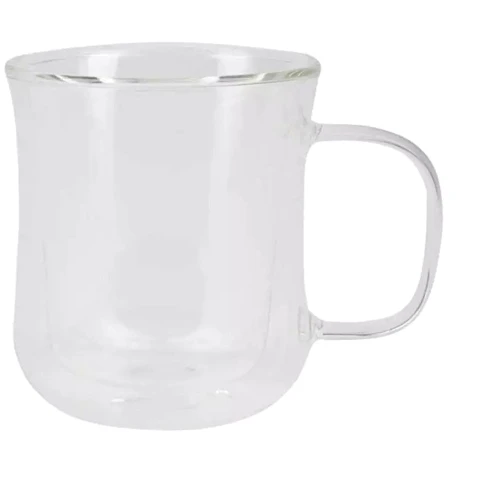 Набор стеклянных чашек Bergner Coffee & tea lovers BG-20115-MM 230 мл 2 шт (00000025108)