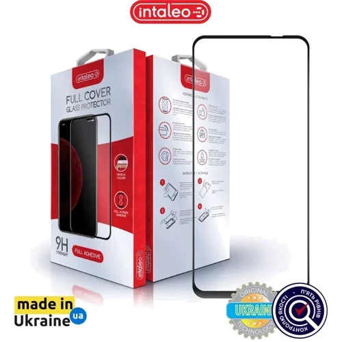 Intaleo Tempered Glass Full Glue Black for Oppo A80: Тип защитное стекло