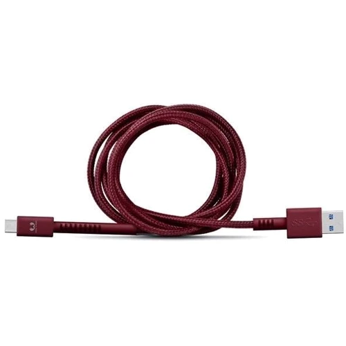 Кабель Fresh 'N Rebel USB Cable to USB-C Fabriq 1.5m Ruby (2CCF150RU): Тип USB Cable - USB-C