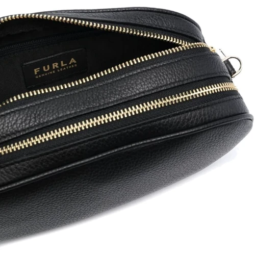 Женская сумка через плечо Furla Real S Crossbody Double Zip черная (WB00253HSF000O600010): Тип Сумки
