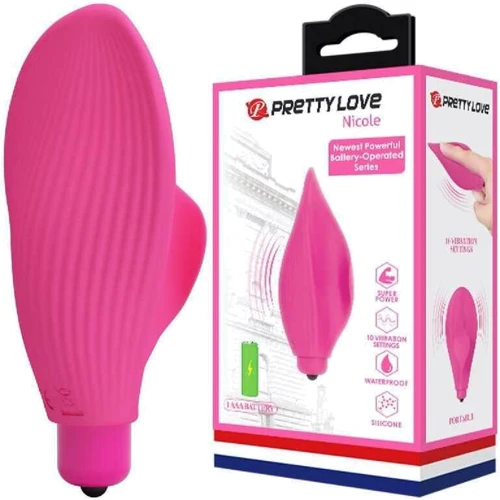 Клиторальный вибратор Pretty Love Nicole Magenta