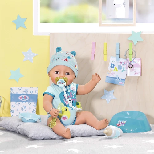 Кукла Baby Born Zapf Серии "нежные Объятия" - Очаровательный Малыш (43 См, С Аксессуарами): Высота, см 43