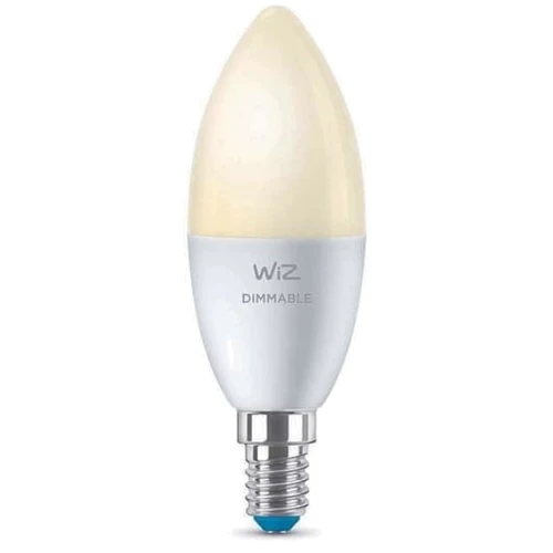 Умная лампочка WiZ, E14, 4.9W, 40W 470Lm, C37, 2700K, Wi-Fi