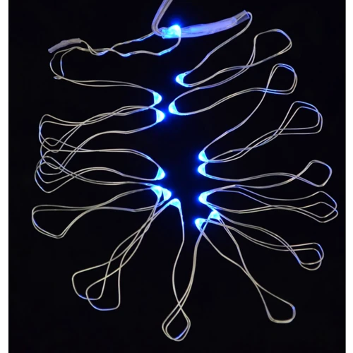 Електрогірлянди Yes! Fun LED-нить, 15 ламп, блакитна, 1,60 м