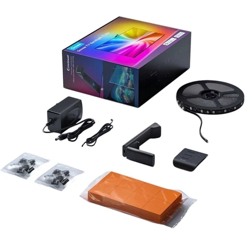 Набір адаптивного підсвічування Govee H6097 TV Backlight 3 Lite 40-50', RGBICW, WI-FI/Bluetooth, чорний (H60973D1)