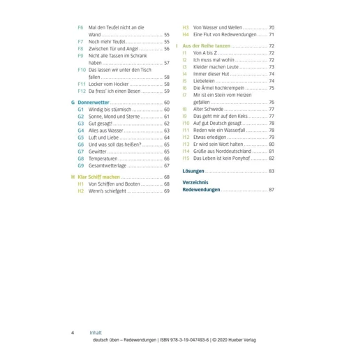 Deutsch üben: Redewendungen: ISBN 9783190474936, 978-3-19-047493-6