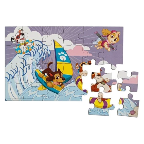Набор из пазлов Spin Master 4 в 1 Щенячий патруль деревянный (SM98301/6032978)