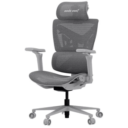 Кресло игровое Anda Seat X-Air Mega Size XL Mesh Gray (AD-WY-01-GGF) фото 2