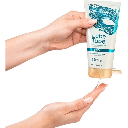 Лубрикант на водной основе Orgie Lube Tube Cool, 150 мл, с охлаждающим эффектом, без запаха