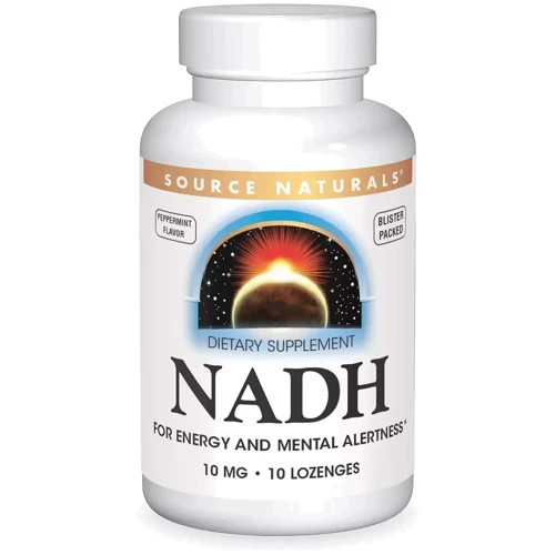 

Source Naturals Nadh 10mg Peppermint - 10 lozenges