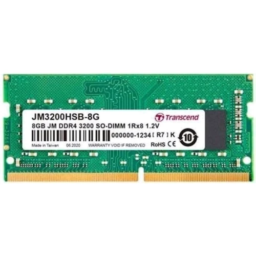 Transcend 8 GB SO-DIMM DDR4 3200 MHz JetRam (JM3200HSB-8G)