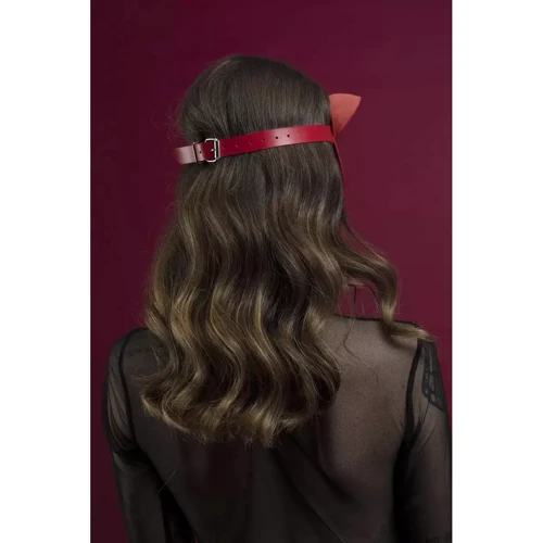 Маска кішки Feral Feelings - Catwoman Mask, червона