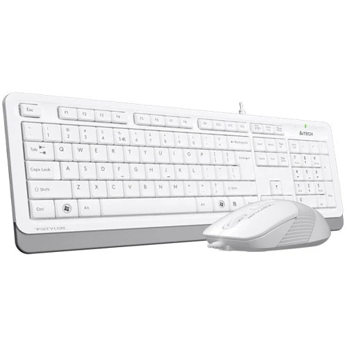 Комплект проводной A4Tech Fstyler F1010 White: Подключение проводное