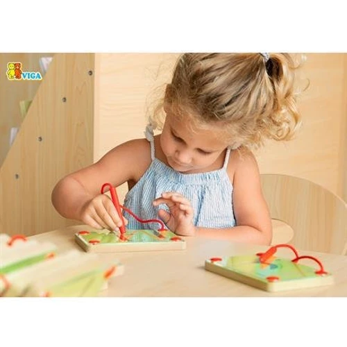 Навчальний набір Viga Toys Вчимося писати Англійські малі літери (50338)