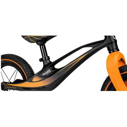 Беговел Lionelo Bart Air (sporty black): Колір чорний