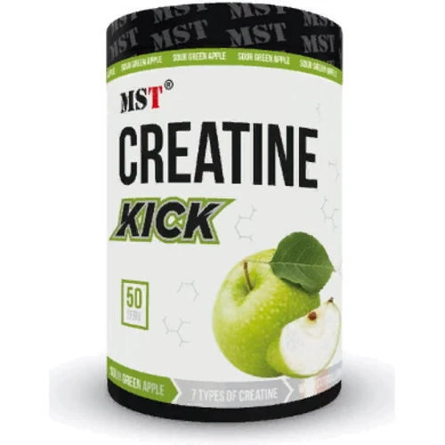 Креатин MST Creatine Kick 500 g /50 servings/ Green Apple