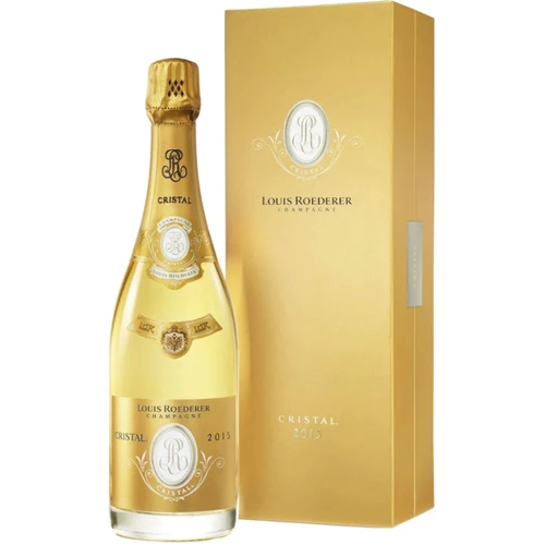 Шампанське Louis Roederer Cristal Vintage 2015 біле брют 12.5% Gift Box 0.75 л (3114080721551)