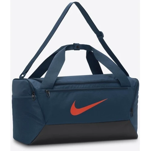 Сумка Nike Nk Brsla S Duff 9.5 41L темно-синяя Уни 51x28х28 см (DM3976-478): Материал полиэстер