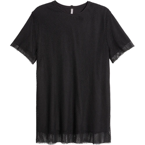 Футболка H&M 3891843 M черная: Вид Футболки