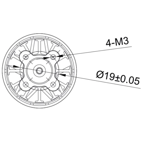 Мотор Hobbyporter 3115 640KV (HP3115-KV640) фото 4