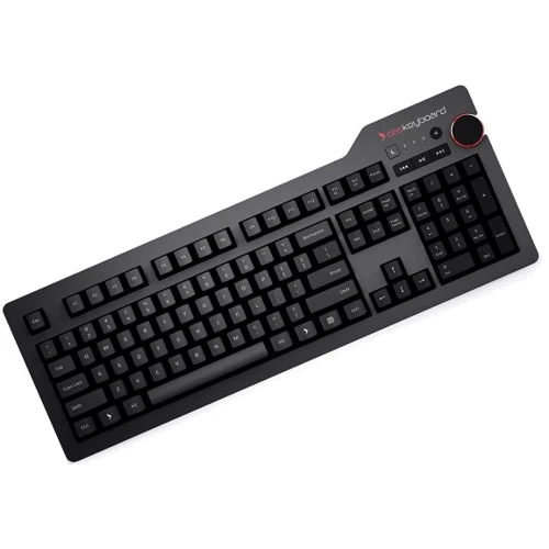 Клавиатура Das Keyboard 4 Professional - Cherry MX Brown (DASK4MKPROSIL): Интерфейс подключения проводная USB
