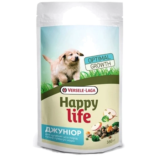 Сухой корм Happy Life Junior with Chicken премиум для щенков всех пород 0.35 кг (56971)