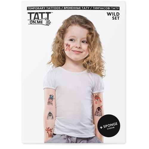 Временные татуировки TATTon.me Wild Set (TSWild): Производитель TATTon.me
