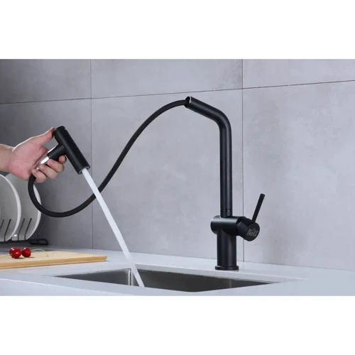 Змішувач для кухонного миття Nett FBB-44 Black