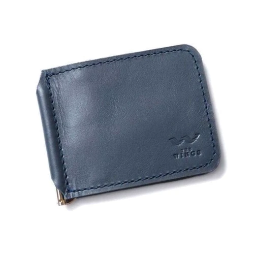 Мужской зажим для денег The Wings синий (TW-MoneyClip-blue-ksr)