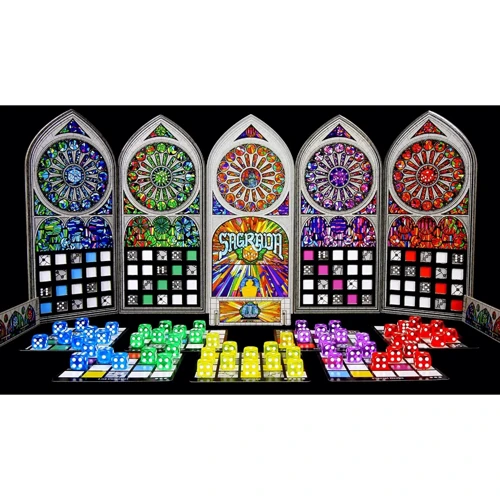 Настільна гра Geekach Games Саґрада (Саграда, Sagrada) (укр.): Вид логічні