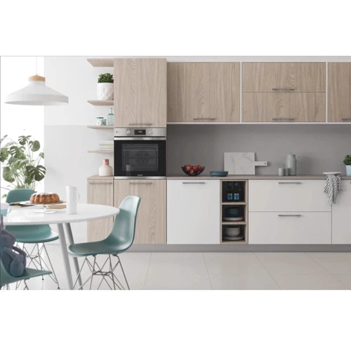Духова шафа електрична Indesit IFWS 3841 JH IX: Керування Механическое, Сенсорное