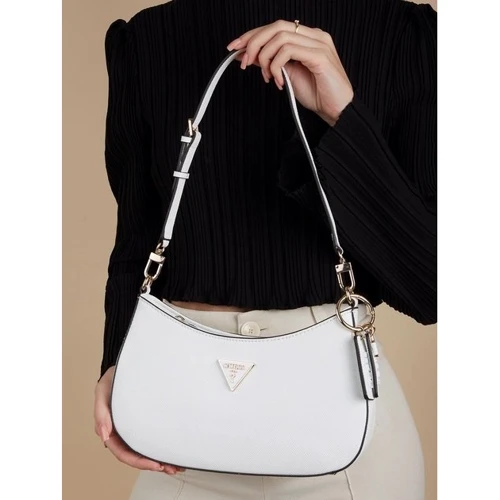 Женская сумка багет GUESS NOELLE TOP ZIP SHOULDER BAG белая (HWZG7879180-WHI): Пол Женский
