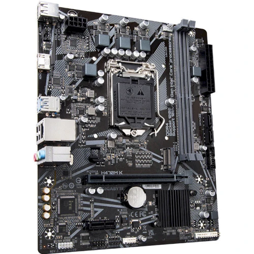 GIGABYTE H470M K: Разъемы на задней панели USB 3.0 (USB 3.1 Gen 1), S/PDIF (Оптический)