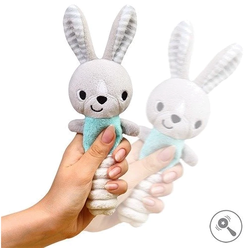 Игрушка с пищалкой BabyOno Bunny Hey 23 см (1496): Возраст от 3-х месяцев