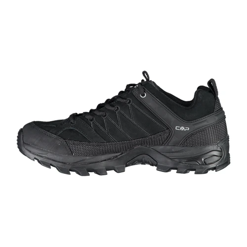 Кросівки CMP Rigel Low Trekking Shoe WP (3Q13247-72YF) 39 (40) чорна натуральна замша демісезон: Матеріал верху Текстиль, Натуральная замша