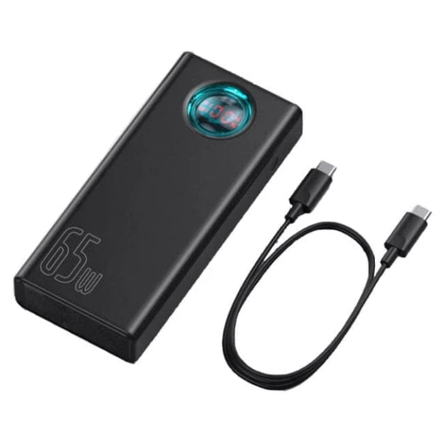 Зовнішній акумулятор Baseus Power Bank 30000mAh Amblight Digital Display Quick Charge 65W Black (PPLG-A01/PPLG000101): Тип батареї Літій-полімерні