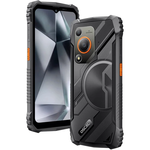 Смартфон Oscal Marine 1 4/128Gb Black: Камера 16 МП / LED вспышка / HDR / Панорама / Фронтальная 8 МП