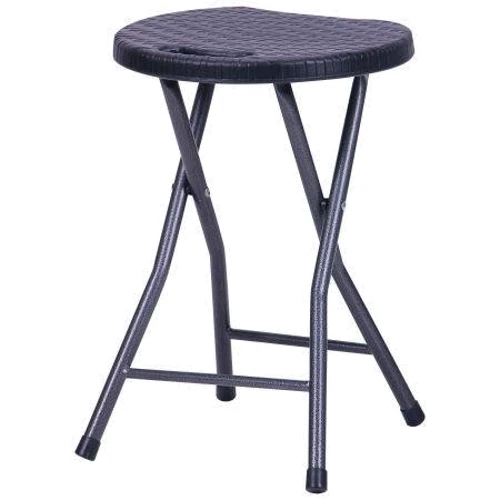 Табурет складаний AMF Сеат YC-035 пластик Rattan Black (514748)