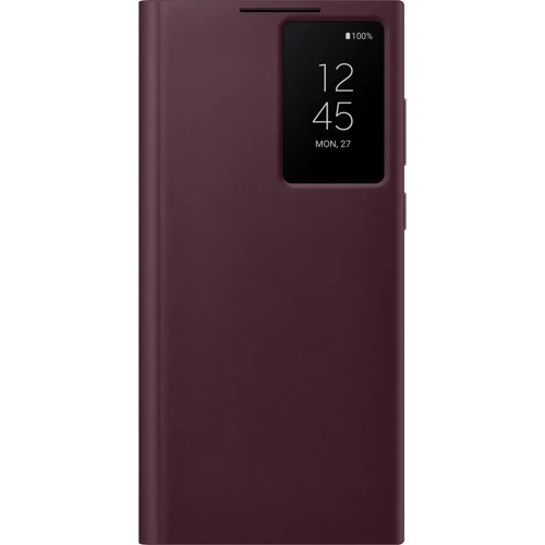 Чехол для телефонов Samsung Smart Clear View Cover Burgundy (EF-ZS908CEEGRU) for Samsung S908 Galaxy S22 Ultra