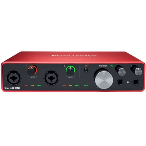 Аудиоинтерфейс MOSC0027 FOCUSRITE Scarlett 8i6 3rd Gen