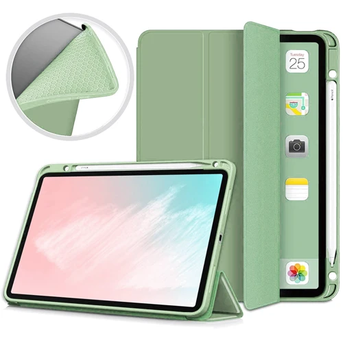 Аксессуар для iPad BeCover Smart Case with Apple Pencil mount Green (707528) for iPad Pro 11" (2020-2021): Тип аксессуара чехол