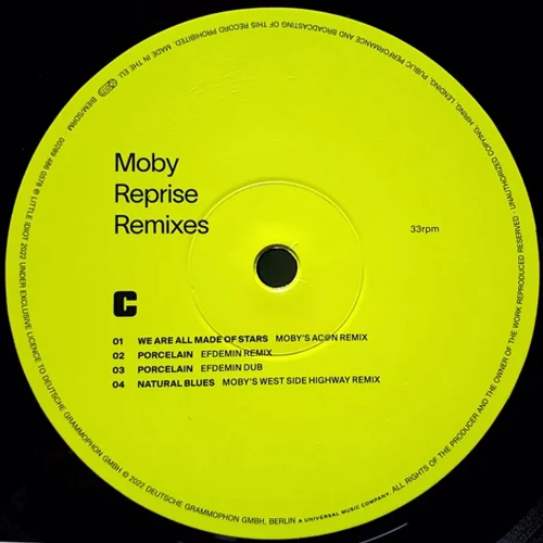 LP2 I-DI Moby: Reprise-Remixes (LP0057) фото 5