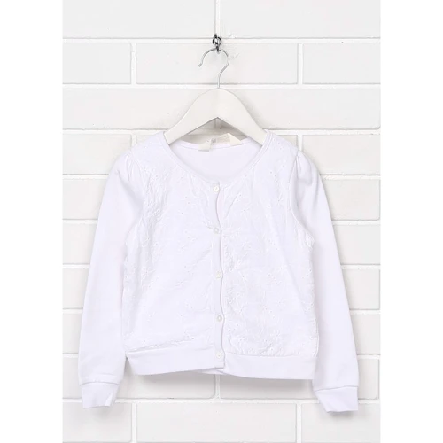 Кофта H&M 2115359 122-128 см белая