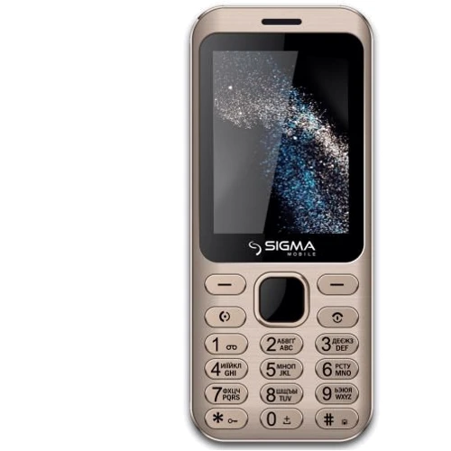 Мобильный телефон Sigma mobile X-Style 33 Steel Gold (UA UCRF)